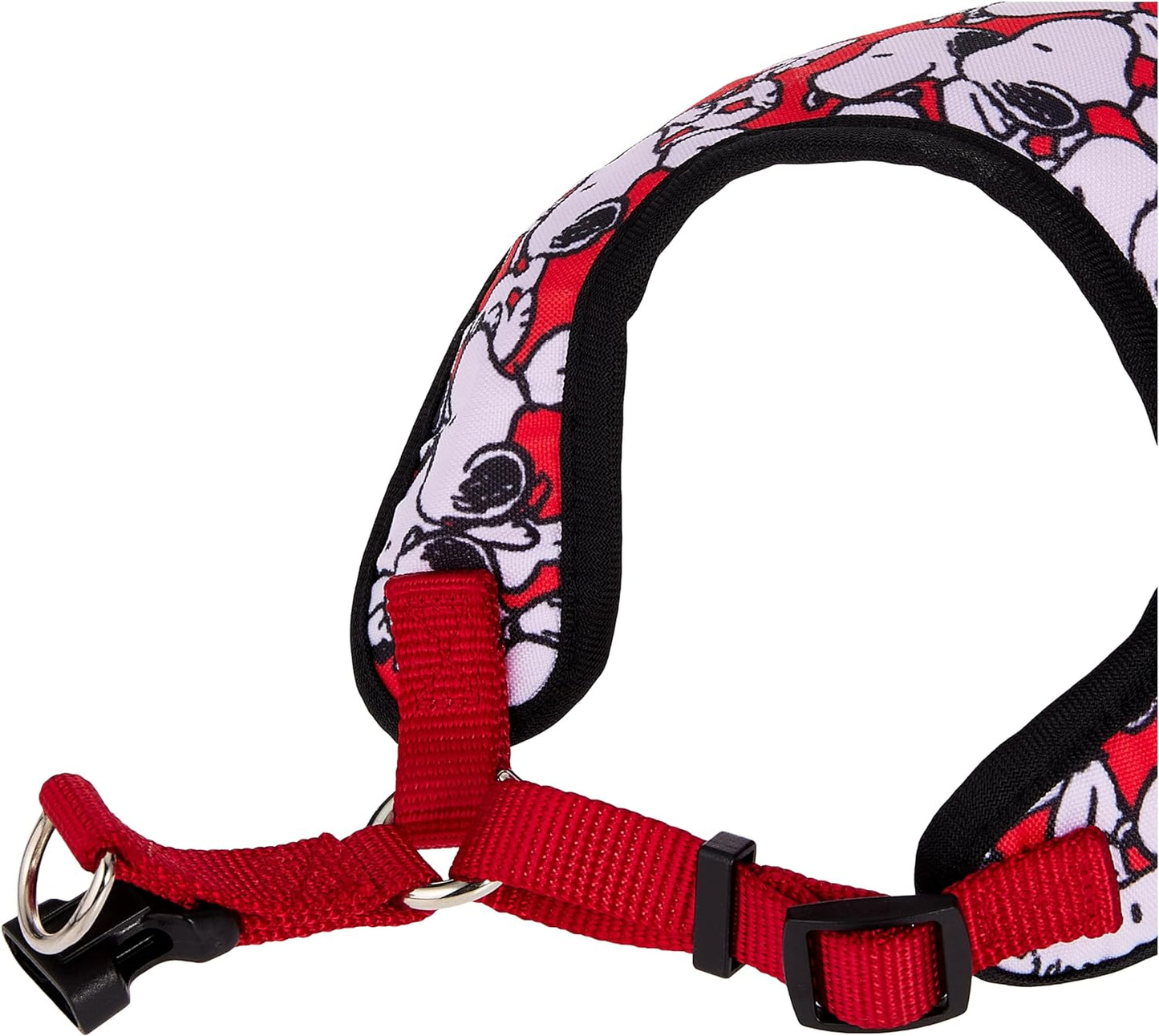 Charlie Brown Snoopy Red Dog Harness, Small | Small White Dog Harnesses with Red Features, Dog Harness for Small Dogs | No Pull Dog Harness, Dog Apparel & Accessories for All Dogs