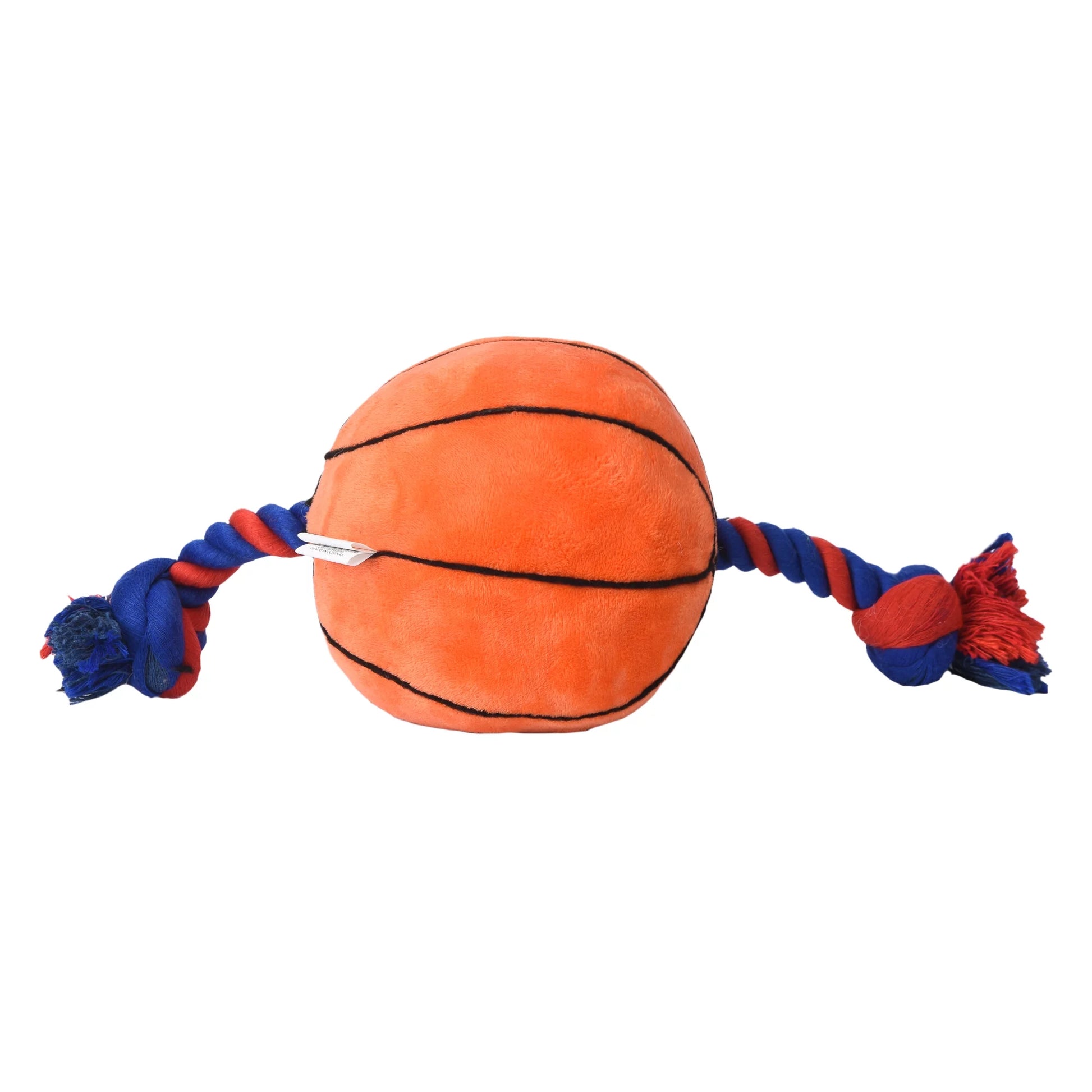 LOONEY TUNES  2: Basketball Rope Pull Dog Toy | Fun and Cute Dog Toy Officially Licensed by Warner Bros  | Large Dog Chew Toy, 12 In