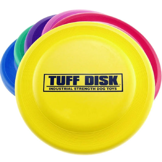 USA Tuff Disk Dog Toy Assorted, 9 In