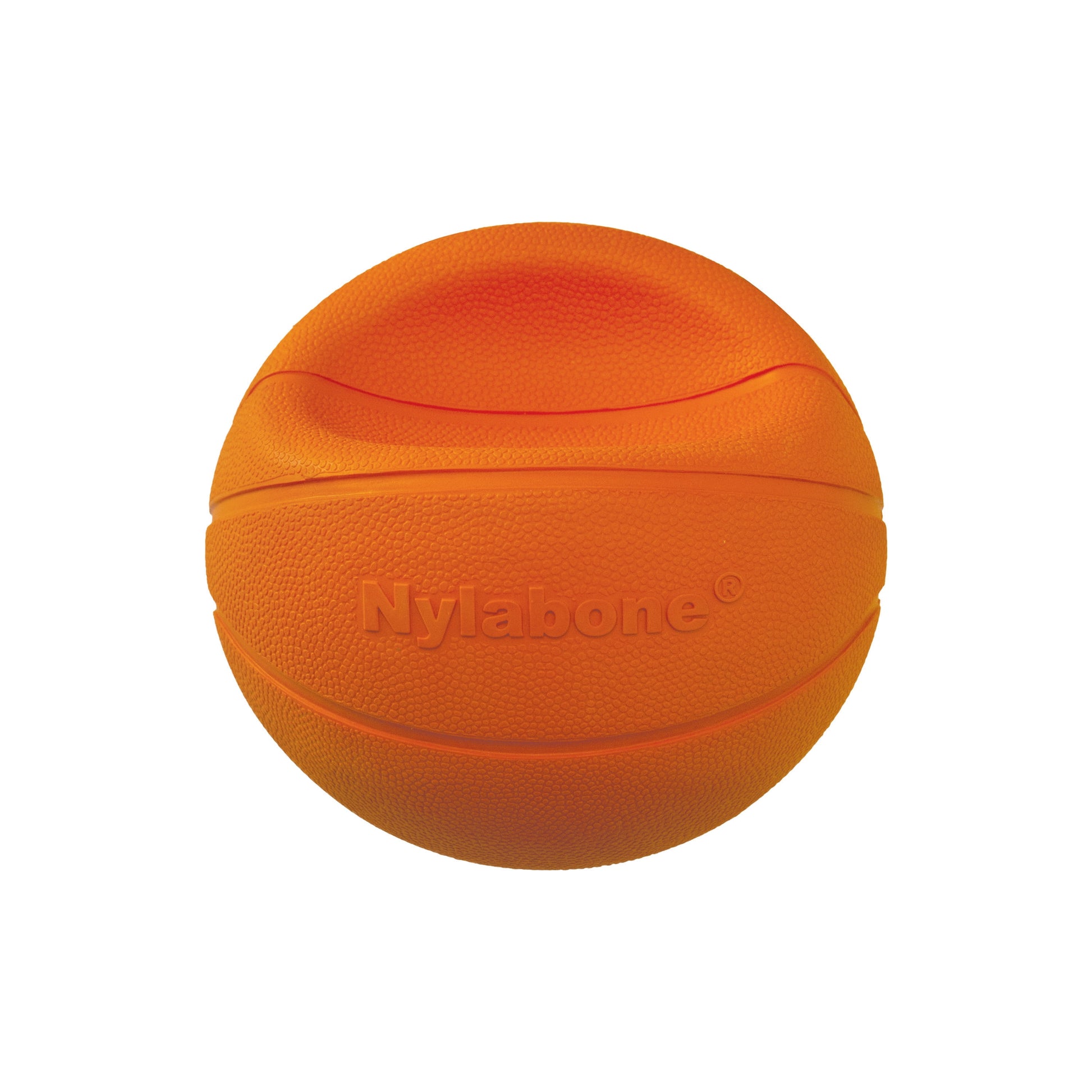 Professional Title: "Medium/Wolf Power Play Dog Basketball with B-Ball Gripz - Suitable for Dogs up to 35 Lbs, 4.5 Inch (1 Count)"