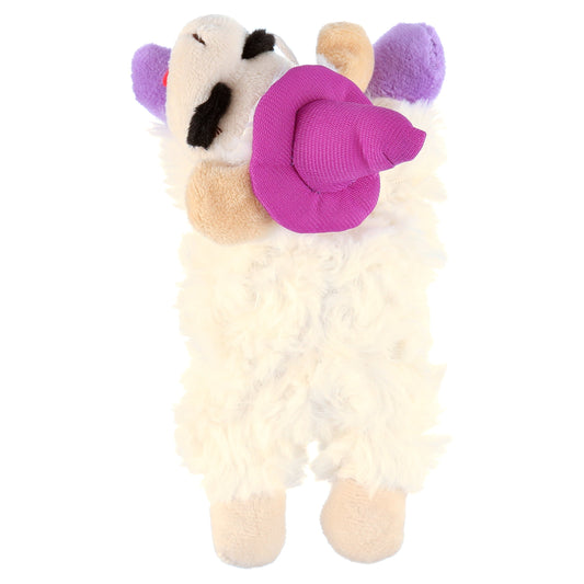 Halloween Lamb Chop with Witch Hat Plush Dog Toy, Small