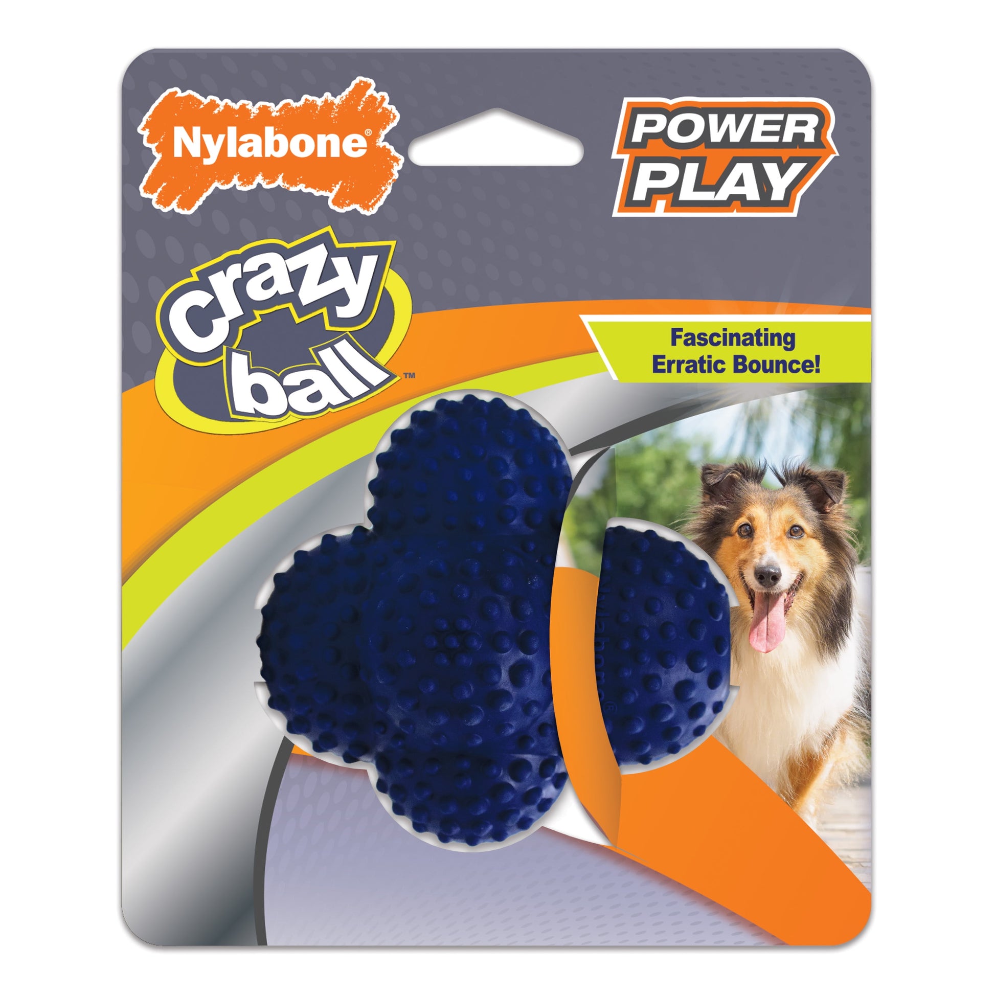 Large/Giant Power Play Ball for Dogs - Suitable for Dogs up to 50 Lbs (1 Count)