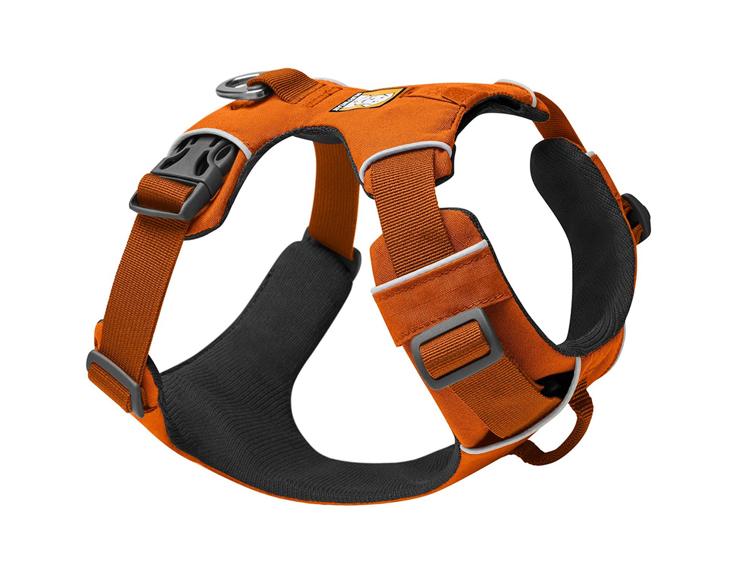 Reflective and Padded Harness for Training and Everyday, Campfire Orange, Xx-Small